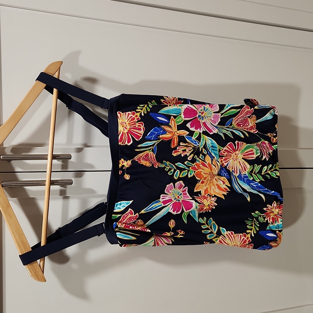 Maxine of Hollywood Women's Floral Swim Tank